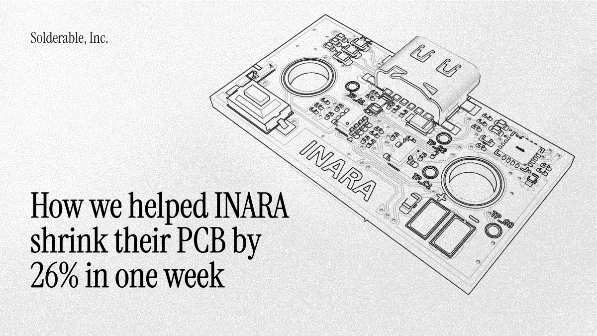 Building faster hardware together: How we helped Inara refine their wearable